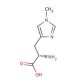 1-Methyl-L-histidine (CAS 332-80-9) - chemical structure image