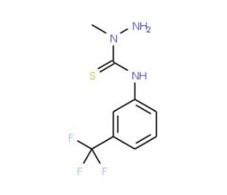 1-Methyl-N-[3-(trifluoromethyl)phenyl]-1-hydrazinecarbothioamide - chemical structure image