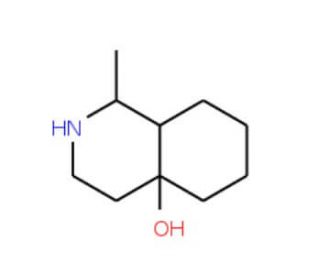 1-Methyl-octahydro-isoquinolin-4a-ol - chemical structure image