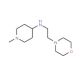 (1-Methyl-piperidin-4-yl)-(2-morpholin-4-yl-ethyl)-amine - chemical structure image