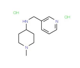 (1-Methyl-piperidin-4-yl)-pyridin-3-ylmethylamine-dihydrochloride - chemical structure image