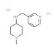 (1-Methyl-piperidin-4-yl)-pyridin-3-ylmethylamine-dihydrochloride - chemical structure image