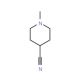 1-Methyl-piperidine-4-carbonitrile (CAS 20691-92-3) - chemical structure image