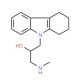 1-Methylamino-3-(1,2,3,4-tetrahydro-carbazol-9-yl)-propan-2-ol - chemical structure image
