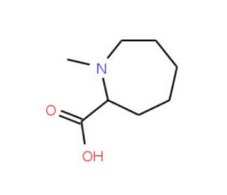 1-Methylazepane-2-carboxylic acid (CAS 5227-51-0) - chemical structure image