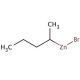 1-Methylbutylzinc bromide solution (CAS 308796-07-8) - chemical structure image