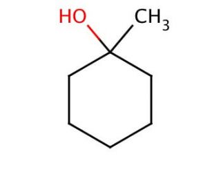 1-Methylcyclohexanol (CAS 590-67-0) - chemical structure image