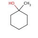 1-Methylcyclohexanol 的分子结构, CAS编号: 590-67-0 1-Methylcyclohexanol (CAS 590-67-0) - chemical structure image