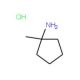 1-methylcyclopentan-1-amine hydrochloride (CAS 102014-58-4) - chemical structure image