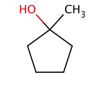 1-Methylcyclopentanol (CAS 1462-03-9) - chemical structure image