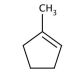 1-Methylcyclopentene (CAS 693-89-0) - chemical structure image