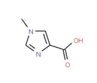 1-Methylimidazole-4-carboxylic acid (CAS 41716-18-1) - chemical structure image