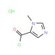 1-Methylimidazole-5-carbonyl chloride HCl (CAS 343569-06-2) - chemical structure image