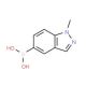1-Methylindazol-5-boronic acid (CAS 590418-08-9) - chemical structure image