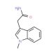 1-Methylindole-3-acetamide (CAS 150114-41-3) - chemical structure image