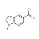 1-Methylindoline-5-carboxylic acid (CAS 380922-37-2) - chemical structure image