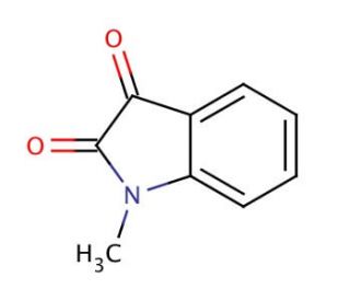 1-Methylisatin (CAS 2058-74-4) - chemical structure image