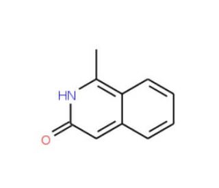 1-Methylisoquinolin-3-ol (CAS 16535-89-0) - chemical structure image