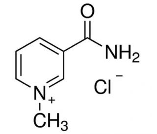 1-Methylnicotinamide chloride (CAS 1005-24-9) - chemical structure image