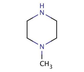 1-Methylpiperazine (CAS 109-01-3) - chemical structure image