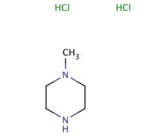 1-Methylpiperazine dihydrochloride (CAS 34352-59-5) - chemical structure image