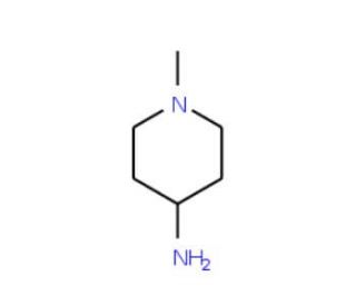 1-methylpiperidin-4-amine (CAS 41838-46-4) - chemical structure image