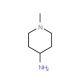 1-methylpiperidin-4-amine (CAS 41838-46-4) - chemical structure image