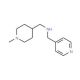 [(1-Methylpiperidin-4-yl)methyl]-(pyridin-4-ylmethyl)amine - chemical structure image