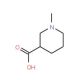 1-Methylpiperidine-3-carboxylic acid (CAS 5657-70-5) - chemical structure image