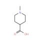 1-Methylpiperidine-4-carboxylic acid (CAS 68947-43-3) - chemical structure image