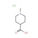 1-Methylpiperidine-4-carboxylic acid hydrochloride 的分子结构, CAS编号: 71985-80-3 1-Methylpiperidine-4-carboxylic acid hydrochloride (CAS 71985-80-3) - chemical structure image