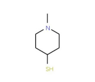 1-methylpiperidine-4-thiol - chemical structure image