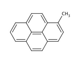 1-Methylpyrene (CAS 2381-21-7) - chemical structure image