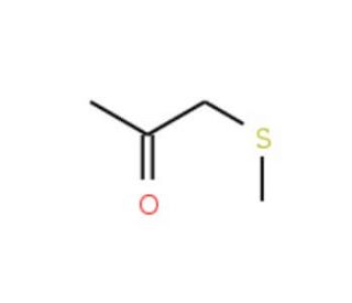 1-Methylthio-2-propanone (CAS 14109-72-9) - chemical structure image