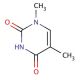 1-Methylthymine (CAS 4160-72-9) - chemical structure image
