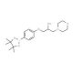 1-(Morpholin-1-yl)-3-[4-(4,4,5,5-tetramethyl-1,3,2-dioxaborolan-2-yl)phenoxy]propan-2-ol (CAS 756520-73-7) - chemical structu