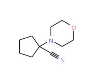 1-Morpholin-4-ylcyclopentanecarbonitrile - chemical structure image