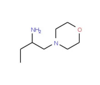 1-Morpholin-4-ylmethyl-propylamine - chemical structure image