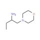1-Morpholin-4-ylmethyl-propylamine - chemical structure image