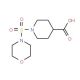 1-(Morpholin-4-ylsulfonyl)piperidine-4-carboxylic acid (CAS 897766-44-8) - chemical structure image