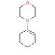 1-Morpholinocyclohexene 的分子结构, CAS编号: 670-80-4 1-Morpholinocyclohexene (CAS 670-80-4) - chemical structure image