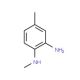 1-N,4-dimethylbenzene-1,2-diamine - chemical structure image