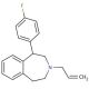 1-N-Allyl-3-(4-fluorophenyl)-benzo[4,5]-azepine - chemical structure image