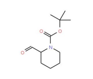 1-N-Boc-2-piperidinecarbaldehyde (CAS 157634-02-1) - chemical structure image