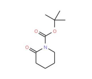 1-N-Boc-2-piperidone (CAS 85908-96-9) - chemical structure image
