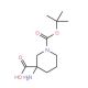 1-N-Boc-3-Amino-piperidine-3-carboxylic acid (CAS 368866-17-5) - chemical structure image