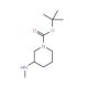 1-N-Boc-3-methylaminopiperidine (CAS 392331-89-4) - chemical structure image