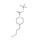 1-N-Boc-4-(3′-propanol)-piperdine (CAS 156185-63-6) - chemical structure image