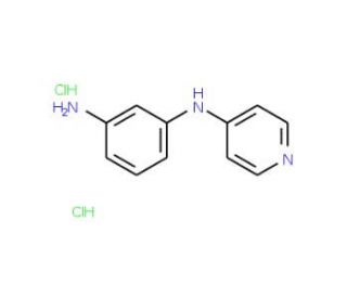 1-N-(pyridin-4-yl)benzene-1,3-diamine dihydrochloride - chemical structure image
