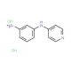 1-N-(pyridin-4-yl)benzene-1,3-diamine dihydrochloride - chemical structure image